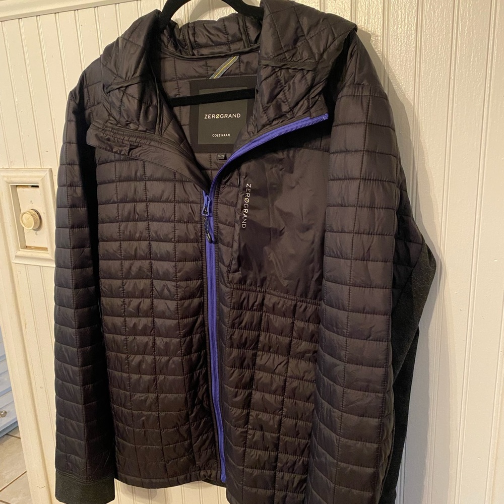 Cole Haan zerogrand hooded insulated jacket